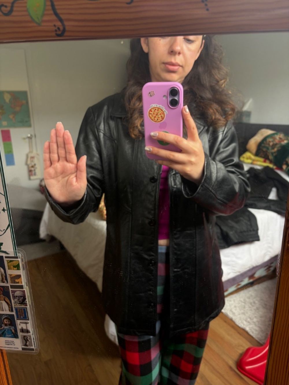 Vintage Maxima leather jacket - Picture 2 of 6